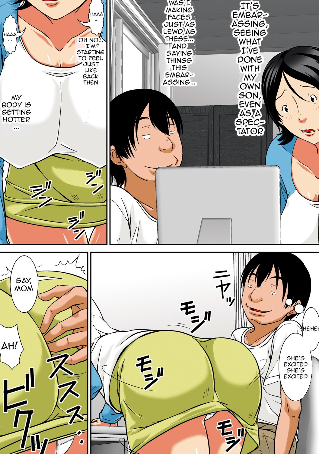 Hentai Manga Comic-Hey! What Are You Doing Making a Pass at Your Mother!-Read-128